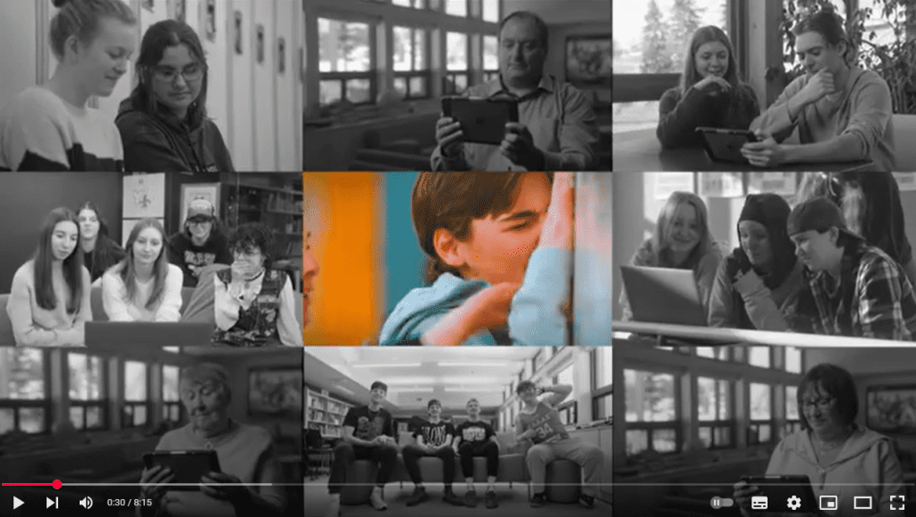 Vidéo point de vue des élèves de 12e année sur la francophonie